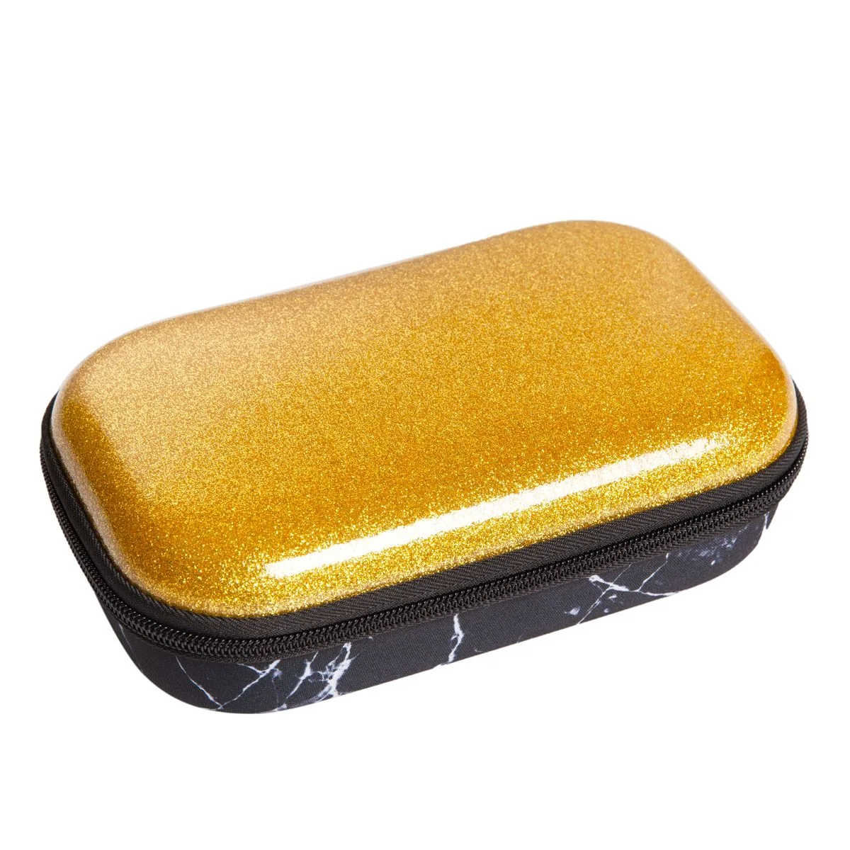 Penar Tip Etui Zipit Glitter Storage Box Auriu