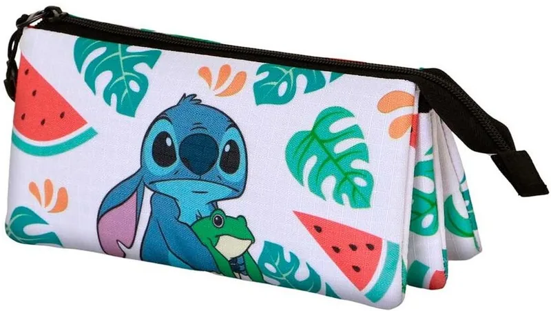 Penar Triplu Karactermania Lilo & Stitch Frog 1 Fermoar