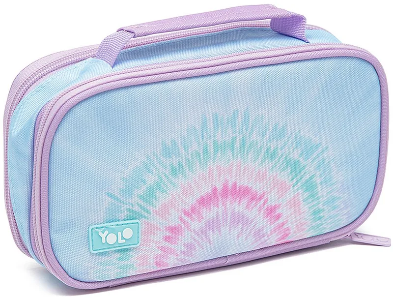Penar YOLO Rainbow Tie Dye cu Maner 2 Fermoare