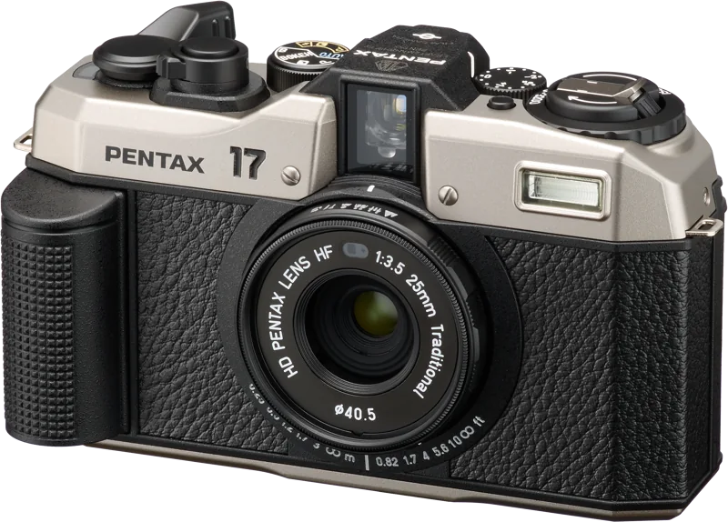 Pentax 17 Dark Silver Body Kit Aparat Foto Analog Film