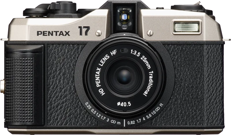 Pentax 17 Dark Silver Body Kit Aparat Foto Analog Film - imagine 3