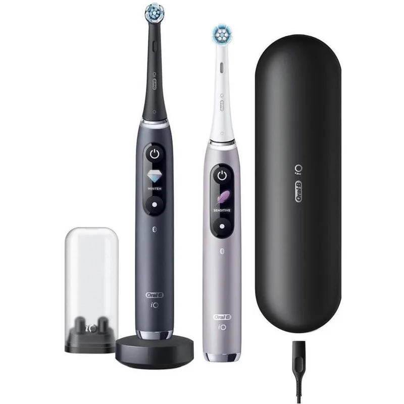 Oral-B iO 9 Duo Onyx/Rose Quartz