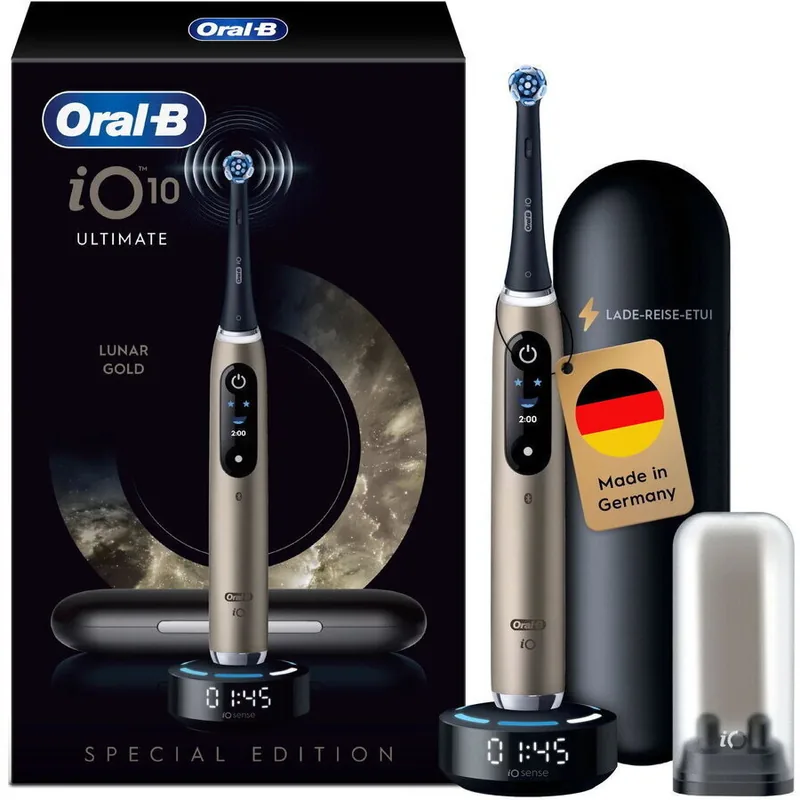 Oral-B iO Series 10 Lunar Gold Special Edition Negru Auriu