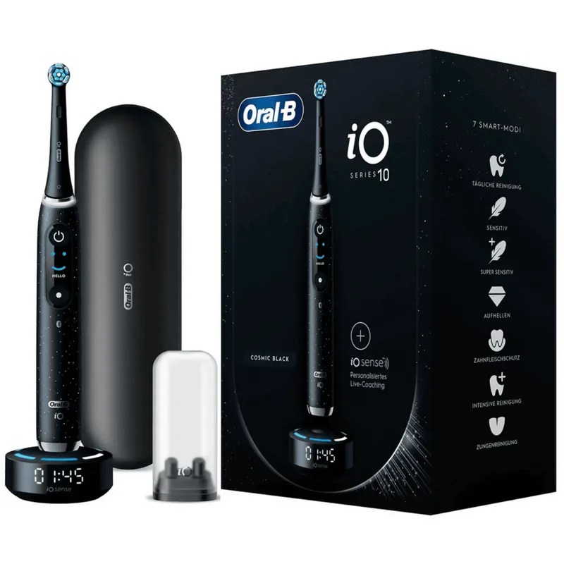 Oral-B iO 10 Negru Cu Carcasa de Calatorie