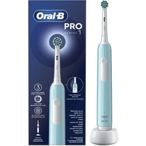 ORAL-B Pro 1 Cross Action Caribbean Blue
