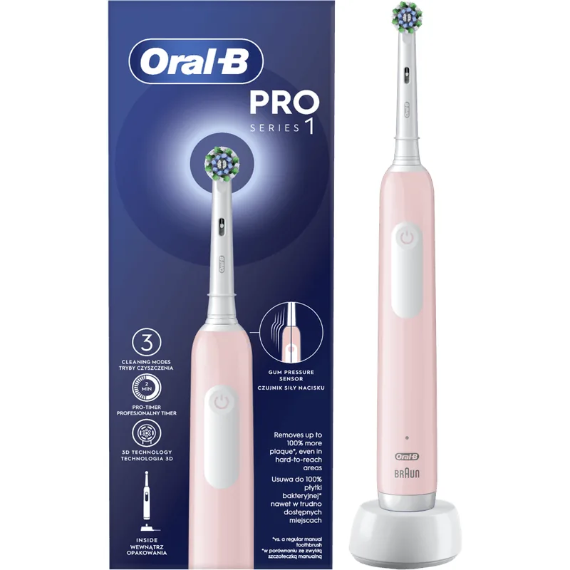 Oral-B Pro Series 1 Cross Action Roz - imagine 2