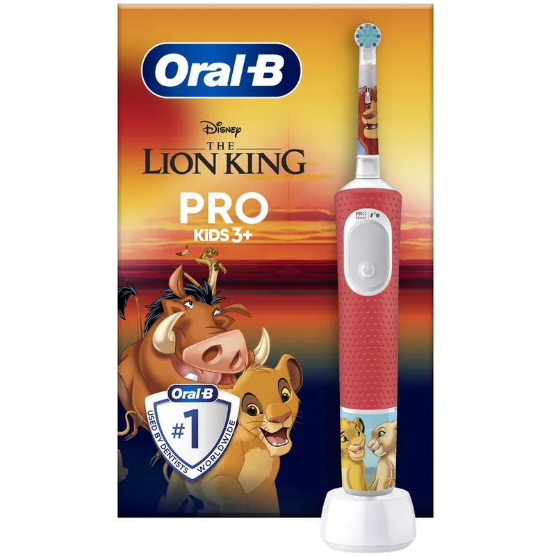 Oral-B Pro Kids König der Löwen Rosu