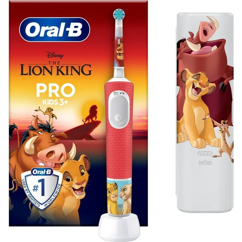 Periuta de Dinti Electrica Oral-B Pro Kids Rosu