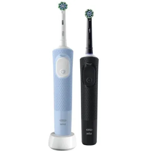 Oral-B Vitality Pro Duo D103 Set 2 Albastru/Negru