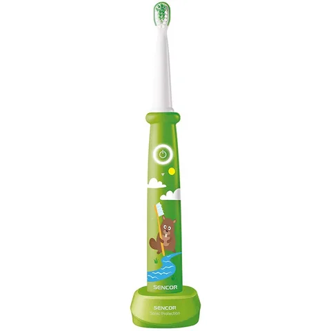 Periuta de Dinti Electrica SENCOR Sonica Copii Verde