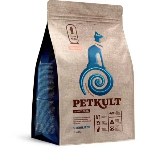 Hrana Uscata Petkult Adult Care Sterilized Somon 400g