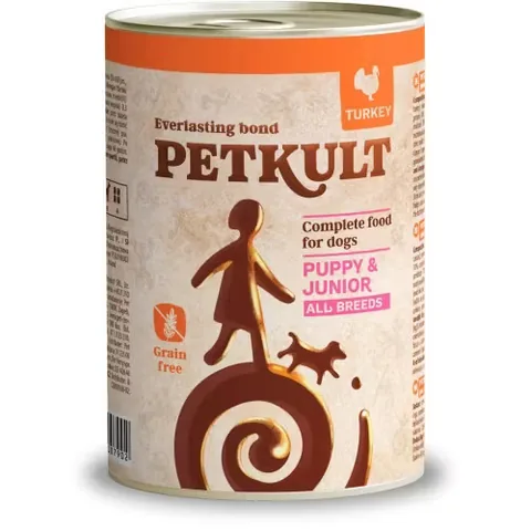Hrana Umeda pentru Caini Petkult Dog Junior Curcan 400g