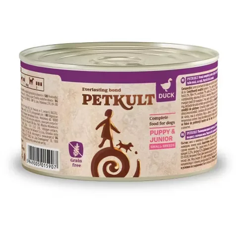 Hrana Umeda Caini Petkult Mini Junior Rata 185g