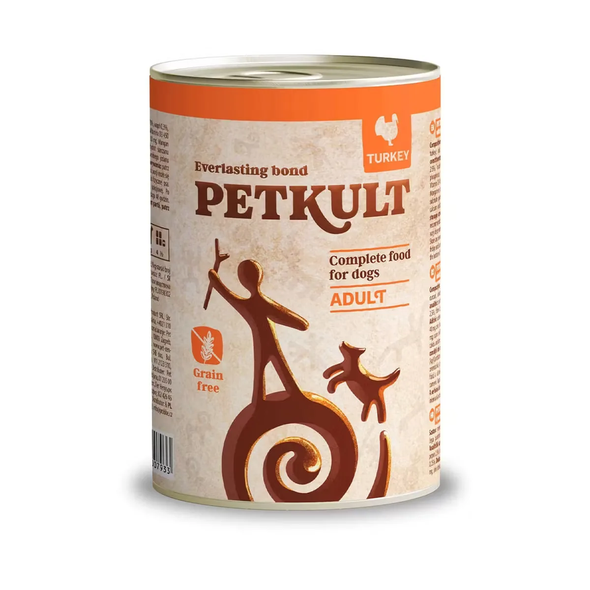 Hrana Umeda pentru Caini Petkult Adult Curcan 400g