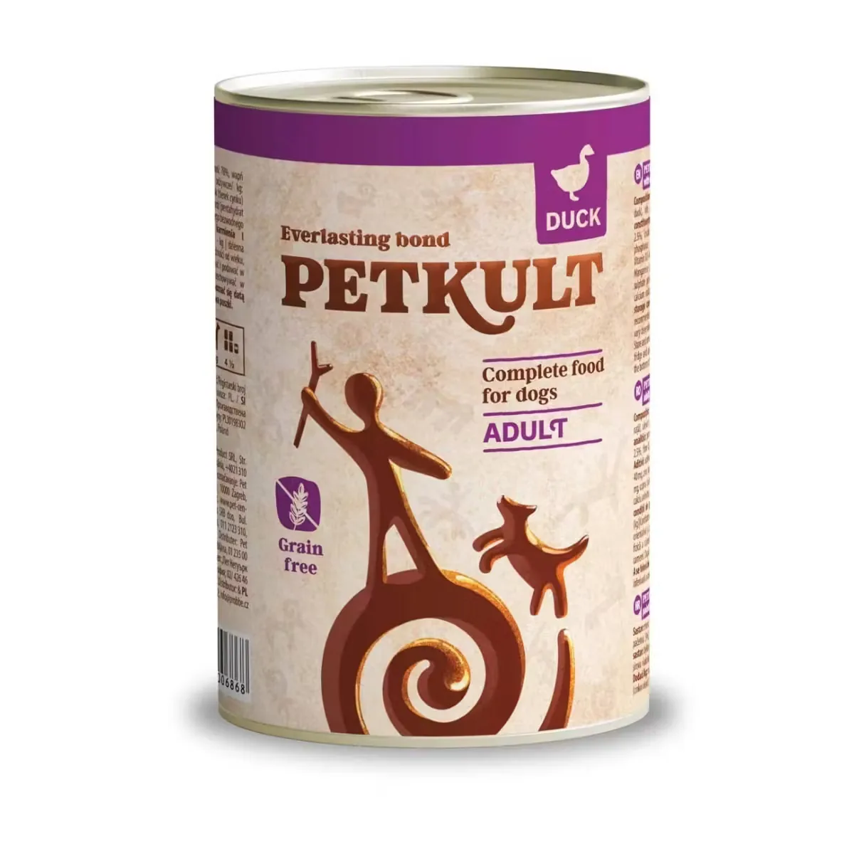 Hrana Umeda pentru Caini Petkult Adult Rata 400g