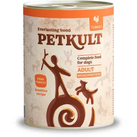 Hrana Umeda pentru Caini Petkult Dog Sensitive Curcan si Cartof 800g