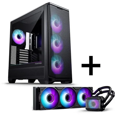Phanteks Eclipse G400A si Glacier M25 Gen2 AIO Negru