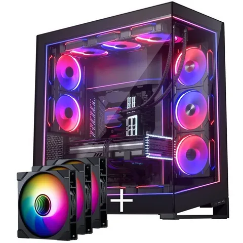 Phanteks NV9 MK2 E-ATX DRGB Tempered Glass Negru