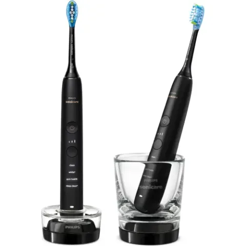 Philips Sonicare DiamondClean 9000 Set 2 Negru