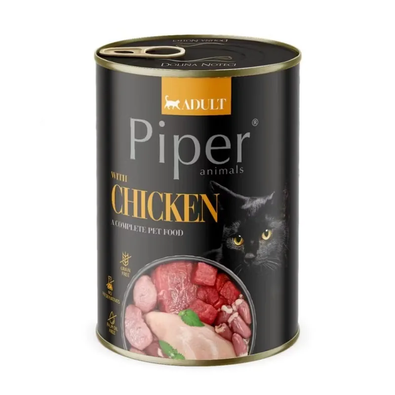 Hrana Umeda pentru Pisici Piper Cat Pui 400g