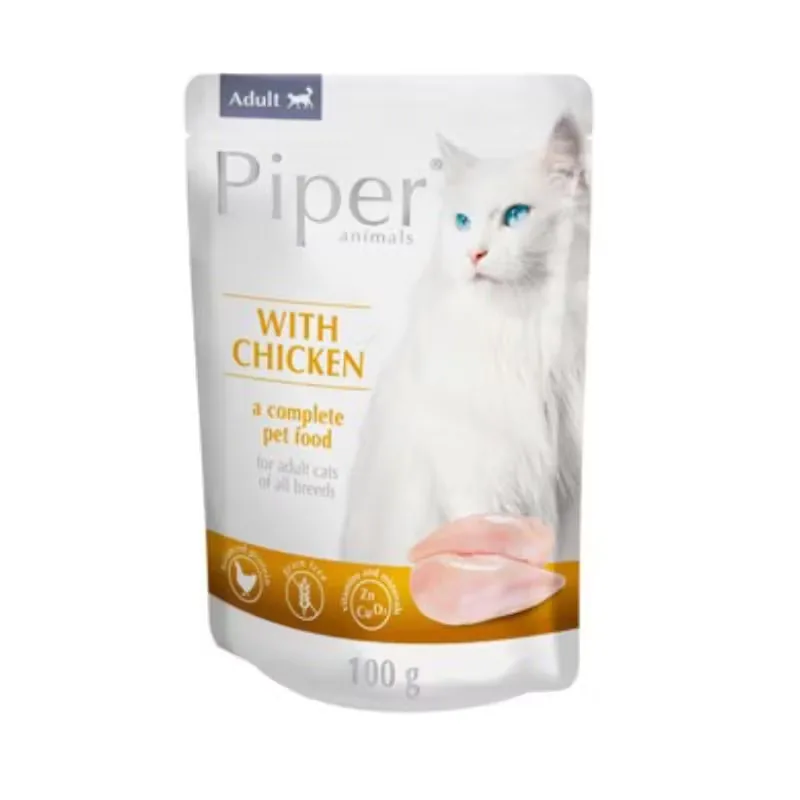 Hrana Umeda pentru Pisici Piper Cat Pui 100g