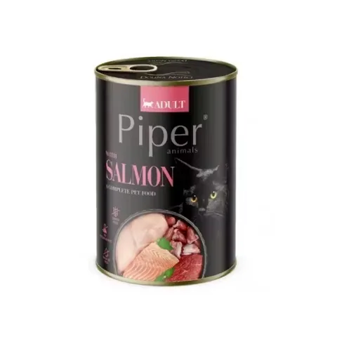 Hrana Umeda pentru Pisici Piper Cat Somon 400g