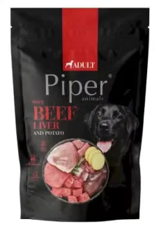 Hrana Umeda pentru Caini Piper Adult Ficat de Vita si Cartofi 500g