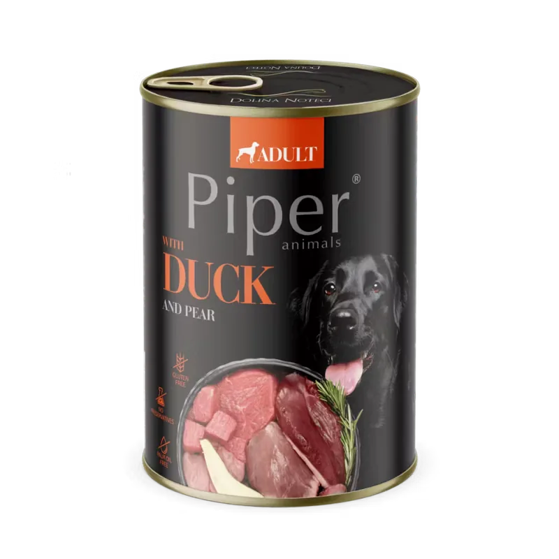 Hrana Umeda Caini Adulti Piper Carne de Rata si Pere 400g