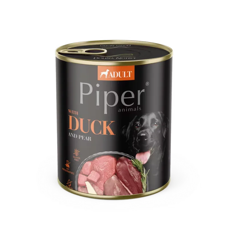 Hrana Umeda Caini Piper Adult Dog Carne de Rata si Pere 800g