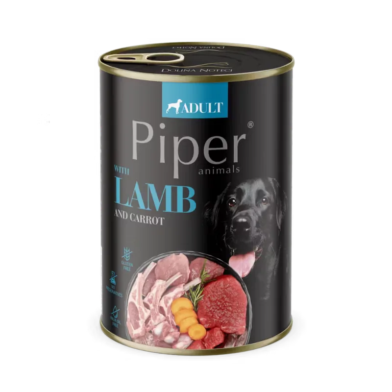 Hrana Umeda pentru Caini Adulti Piper Miel si Morcov 400g