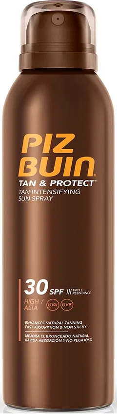 Spray de Protectie Solara Piz Buin Tan & Protect SPF30 150ml
