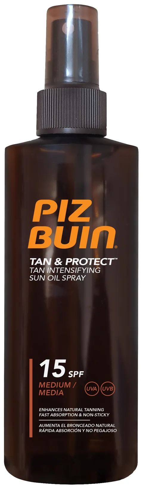 Ulei Spray de Bronzare Piz Buin Tan & Protect Rapidă SPF15 150ml