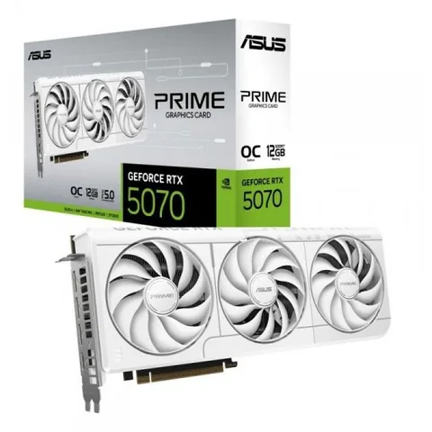 Asus GeForce RTX 5070 PRIME OC WHITE