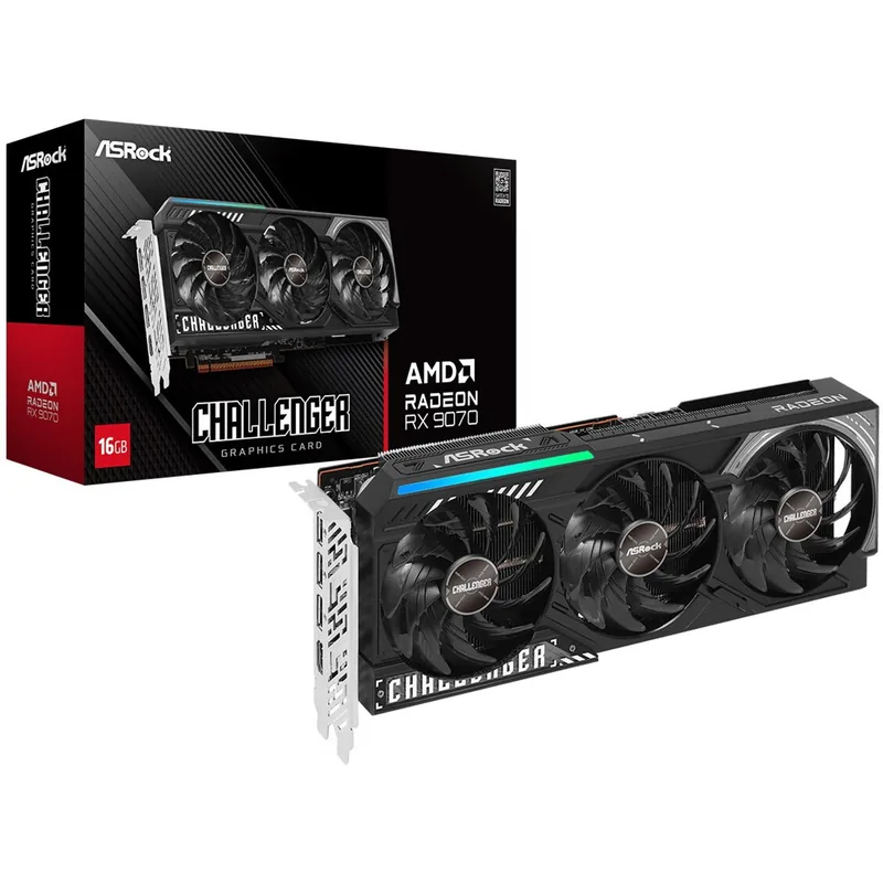 ASRock Radeon RX 9070 Challenger 16GB GDDR6