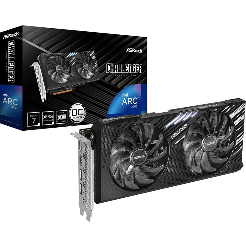 ASRock Intel Arc A750 Challenger SE 8GB OC