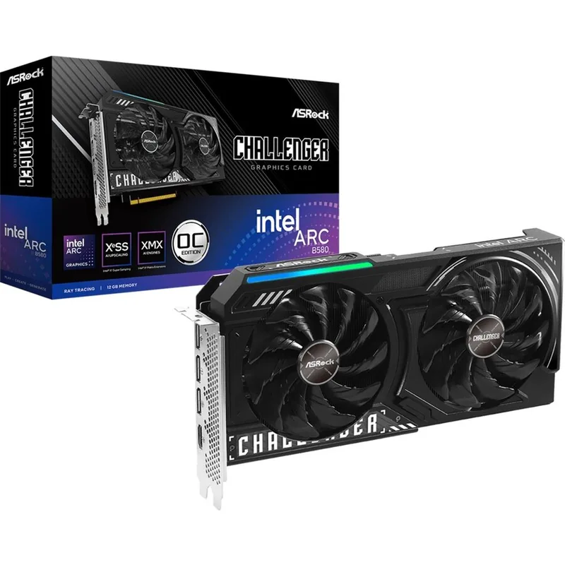 ASRock Intel Arc B580 Challenger OC 12GB GDDR6