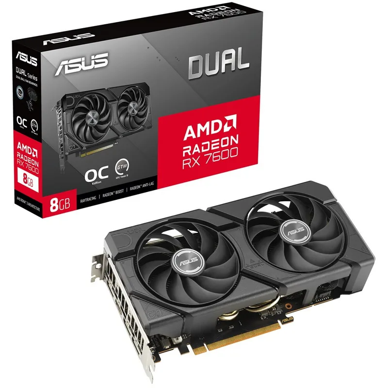 Asus Radeon RX 7600 8GB GDDR6
