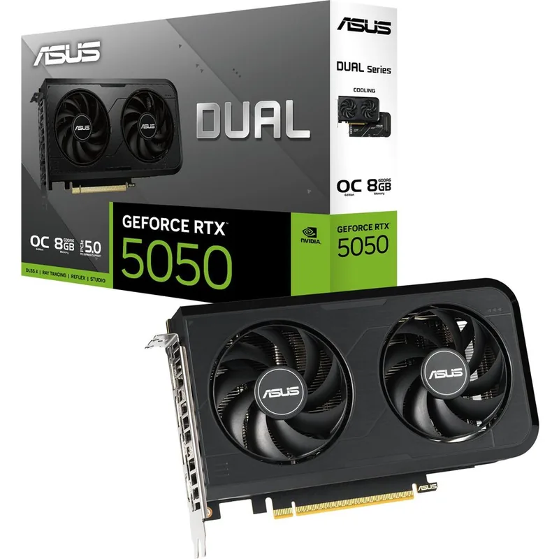 Asus Dual GeForce RTX 5050 OC Edition 8GB