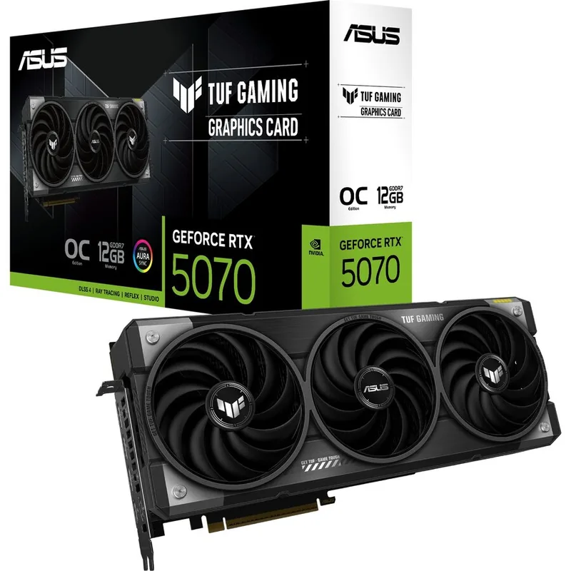 Asus GeForce RTX 5070 TUF GAMING OC 12GB - imagine 3
