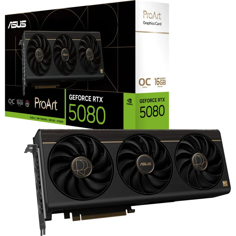 Asus ProArt GeForce RTX 5080 OC Edition 16GB GDDR7
