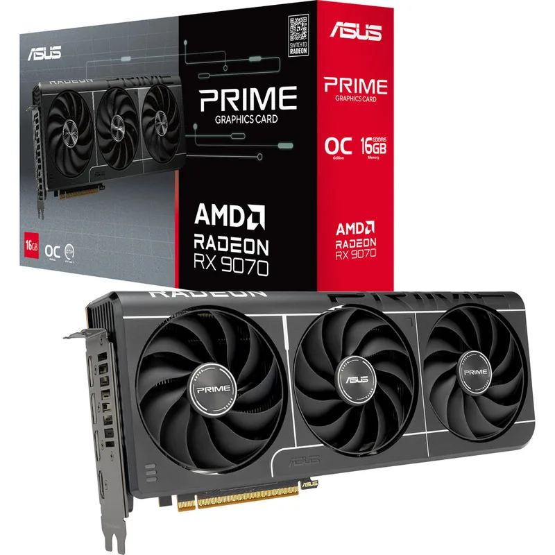 Asus Radeon RX 9070 OC PRIME EVO Edition 16GB