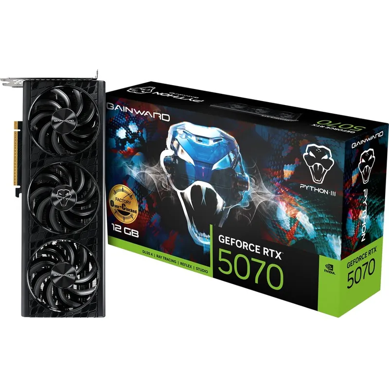 Gainward GeForce RTX 5070 Python III OC 12GB