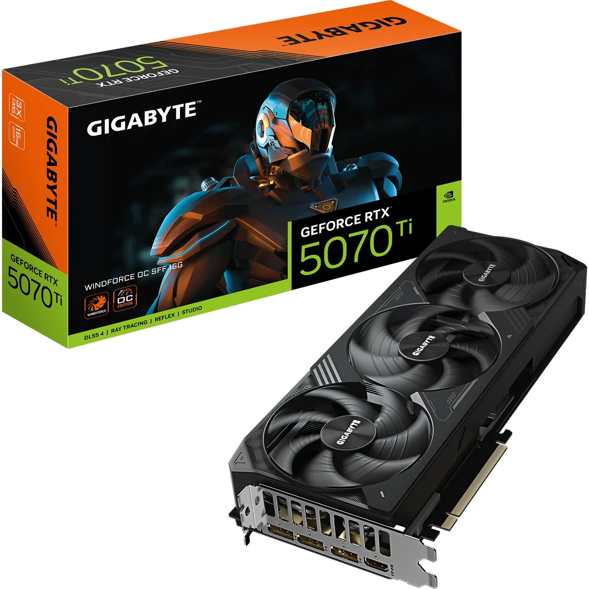 GIGABYTE GeForce RTX 5070 Ti WINDFORCE OC SFF 16GB