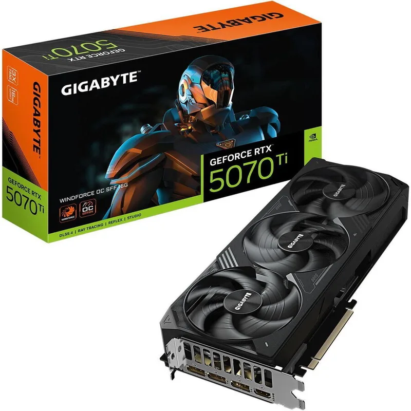 Gigabyte GeForce RTX 5070 Ti WINDFORCE GV-N507TWF3OCV2-16GD