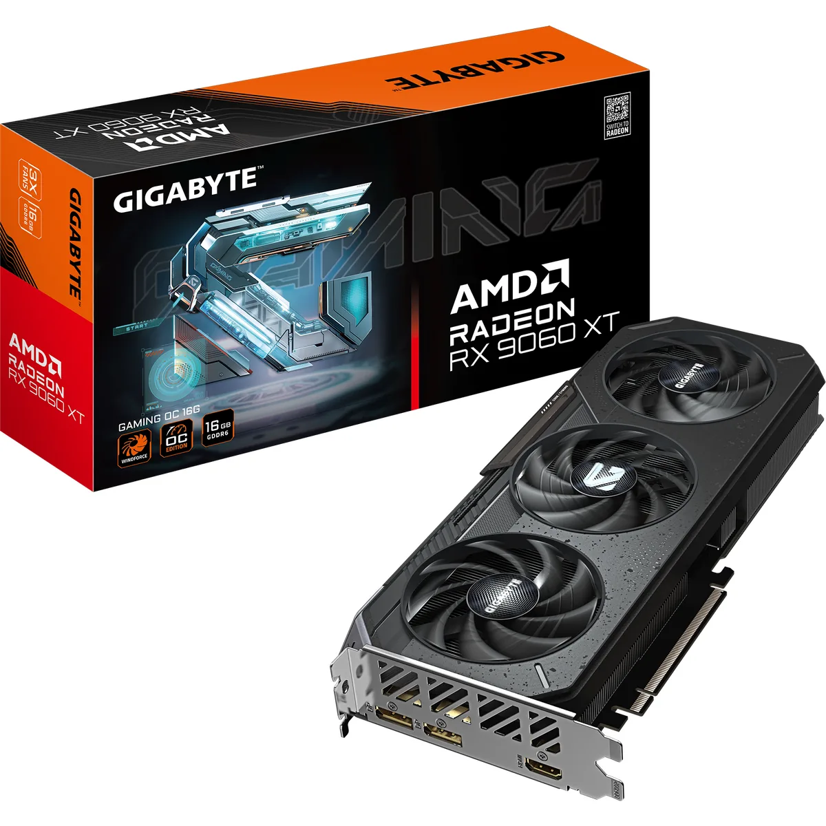 GIGABYTE RX 9060XT GAMING OC 16GB