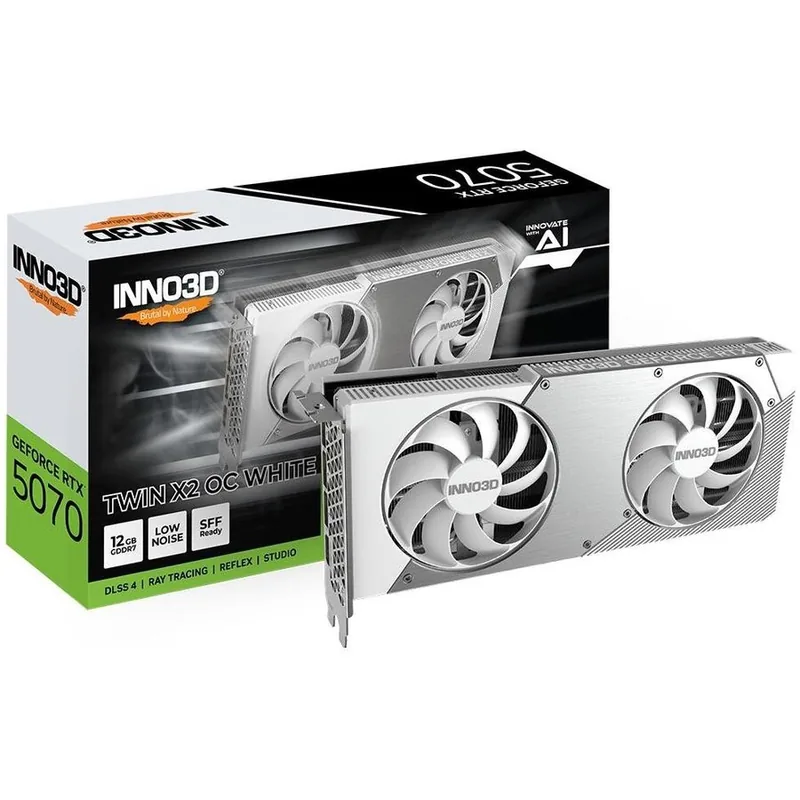 INNO3D GeForce RTX 5070 TWIN X2 12GB OC Alb