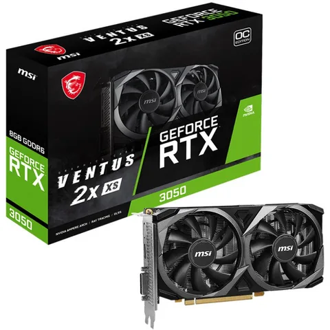 MSI GeForce RTX 3050 VENTUS 2X XS OC 8GB