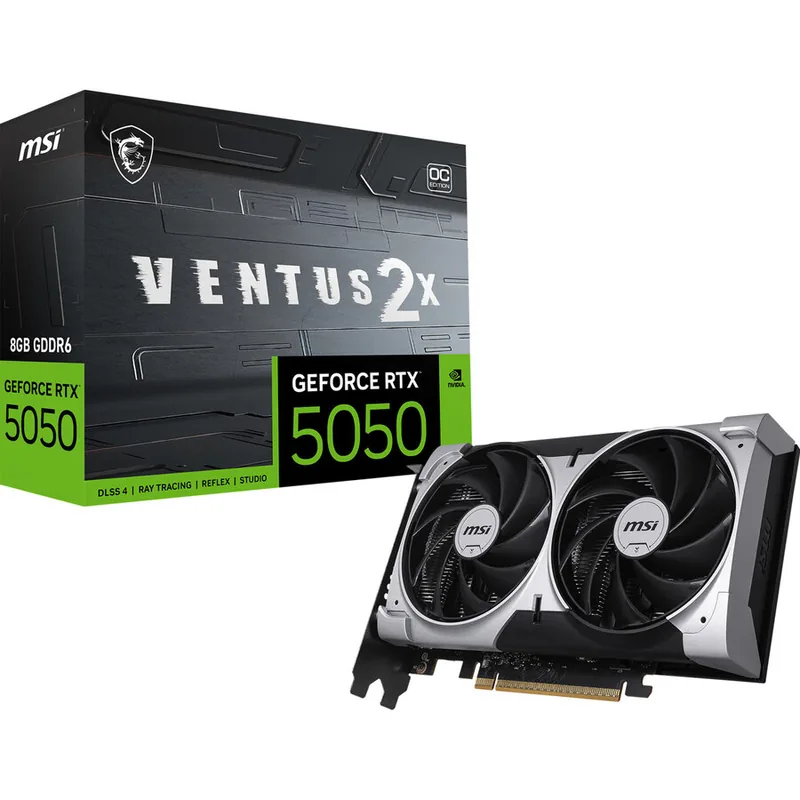 MSI GeForce RTX 5050 VENTUS 2X OC 8GB GDDR6