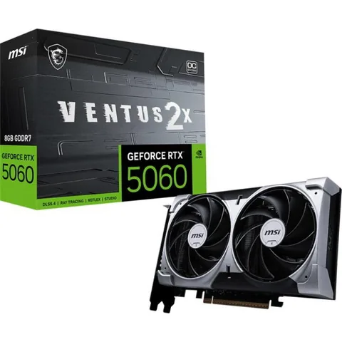 MSI GeForce RTX 5060 8GB VENTUS 2X OC