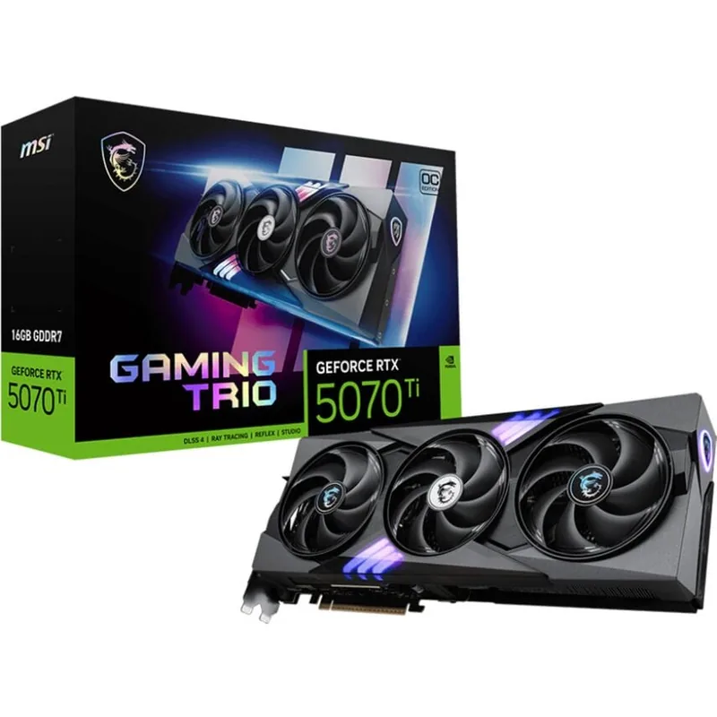 MSI GeForce RTX 5070 Ti Gaming TRIO OC 16GB